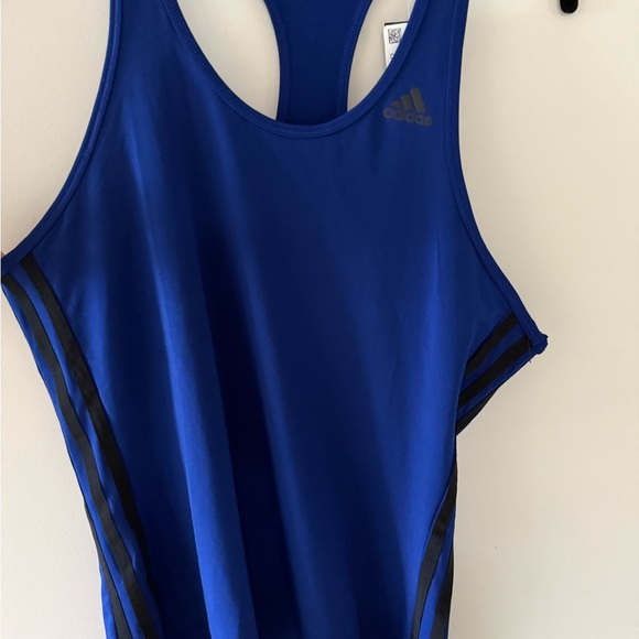 Adidas Climalite Royal Blue Tank - Picture 2 of 3